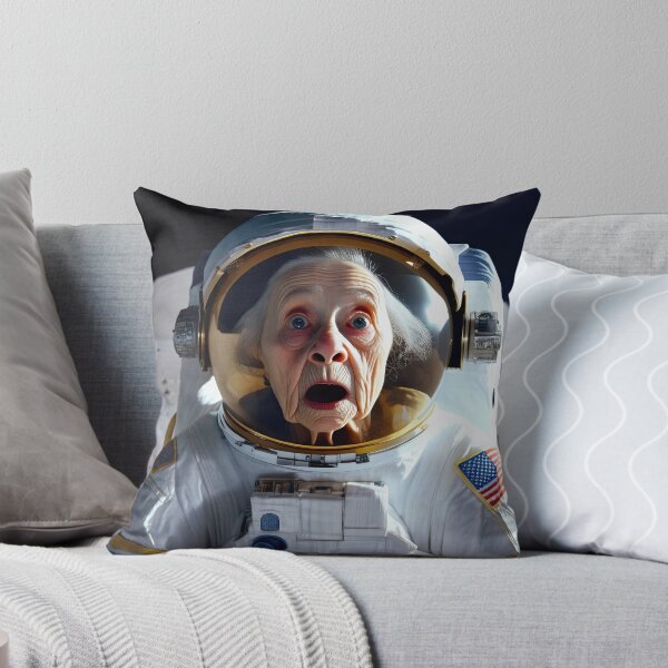 Item preview, Old Woman in a space suit on the moon designed and sold by Colin Bentham.