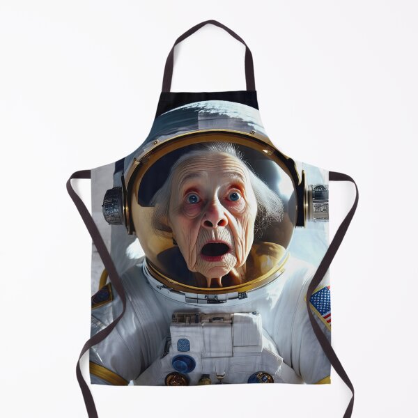 Item preview, Old Woman in a space suit on the moon designed and sold by Colin Bentham.