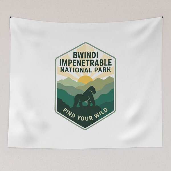 Item preview, Bwindi Impenetrable National Park Find Your Wild Gorilla Trekking Uganda Travel Adventure designed and sold by Simsimah26Parks.