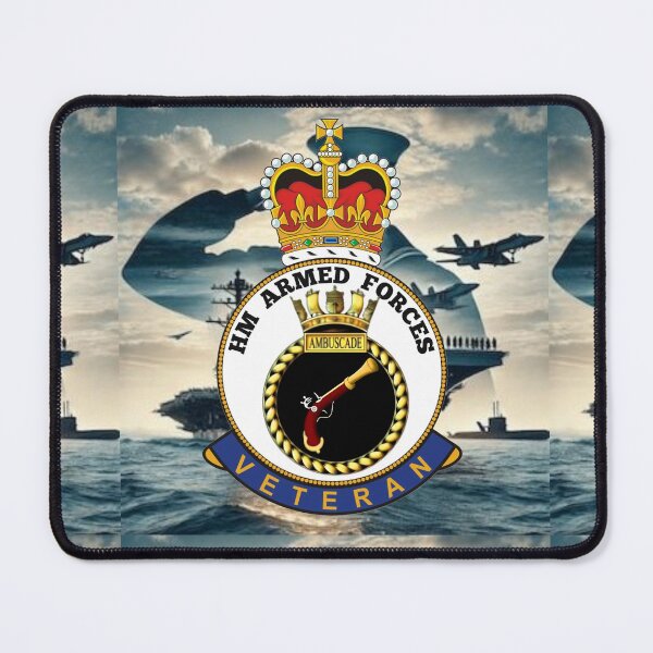 Item preview, HMS Ambuscade Royal Navy HM Armed Forces Veteran designed and sold by Bootneckstore.