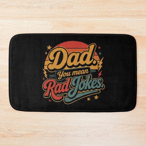 Item preview, Dad You Mean Rad Jokes Vintage Father's Day designed and sold by BrownHorse90s.