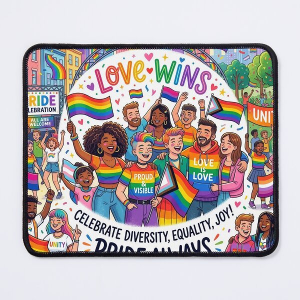 Item preview, love wins pride always celebrate diversity equality joy designed and sold by Kate1art.