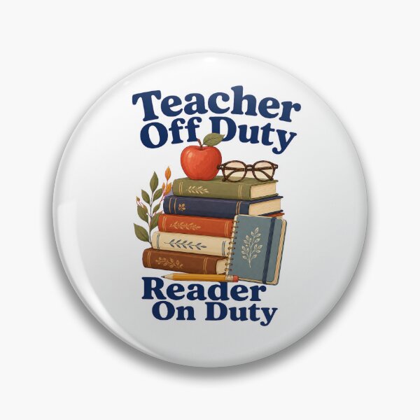 Item preview, Teacher Off Duty Reader On Duty Shirt designed and sold by Passionread.