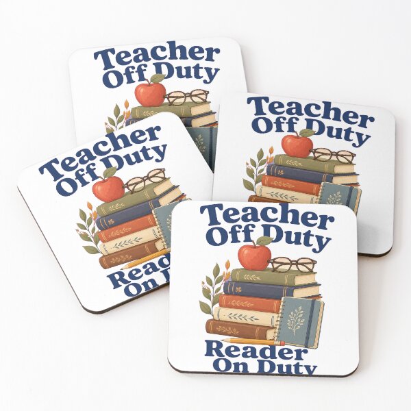 Item preview, Teacher Off Duty Reader On Duty Shirt designed and sold by Passionread.