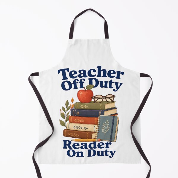 Item preview, Teacher Off Duty Reader On Duty Shirt designed and sold by Passionread.