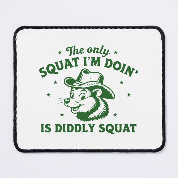 Item preview, Funny Diddly Squat Farmer Humor Lazy Country Life designed and sold by w1ckerman.