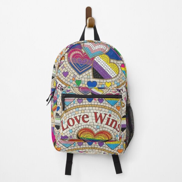 Item preview, love wins pride always mosaic celebrate diversity equality joyy designed and sold by Kate1art.