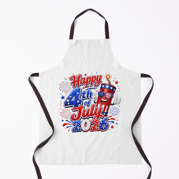 Item preview, Happy 4th of July 2026 design designed and sold by manytshirts.