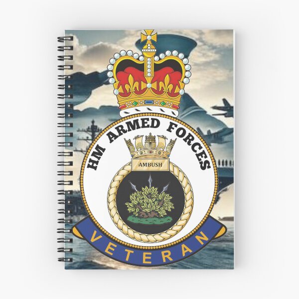 Item preview, HMS Ambush Royal Navy HM Armed Forces Veteran designed and sold by Bootneckstore.