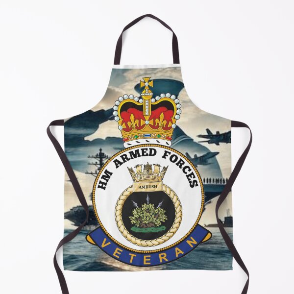Item preview, HMS Ambush Royal Navy HM Armed Forces Veteran designed and sold by Bootneckstore.