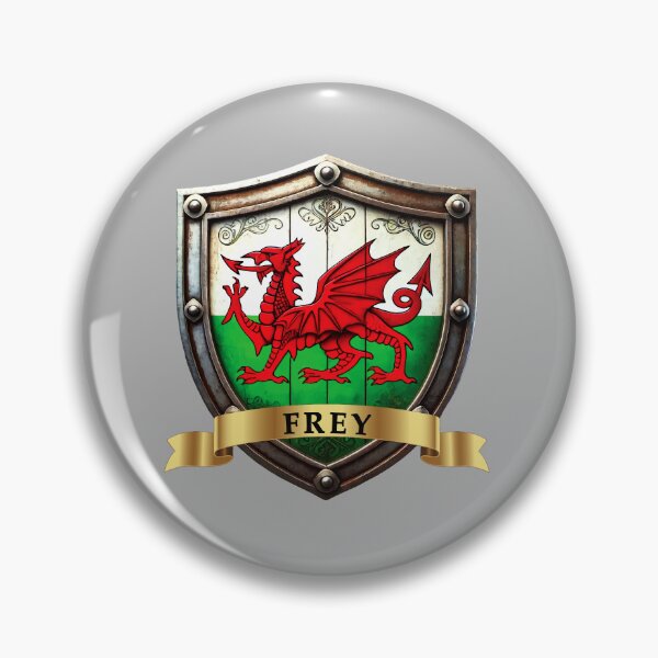 Item preview, Frey Welsh Heritage Crest Shield designed and sold by Highlandkings.