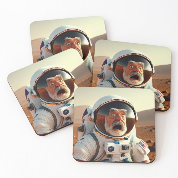 Item preview, Old Man in a space suit on Mars designed and sold by Colin Bentham.