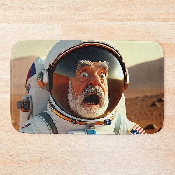 Item preview, Old Man in a space suit on Mars designed and sold by Colin Bentham.