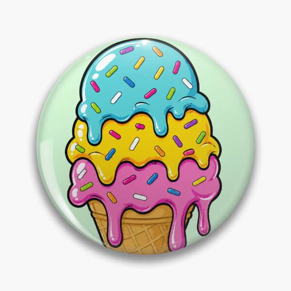 Item preview, Sweet Summer Ice Cream Cone Treat designed and sold by 0606PM.