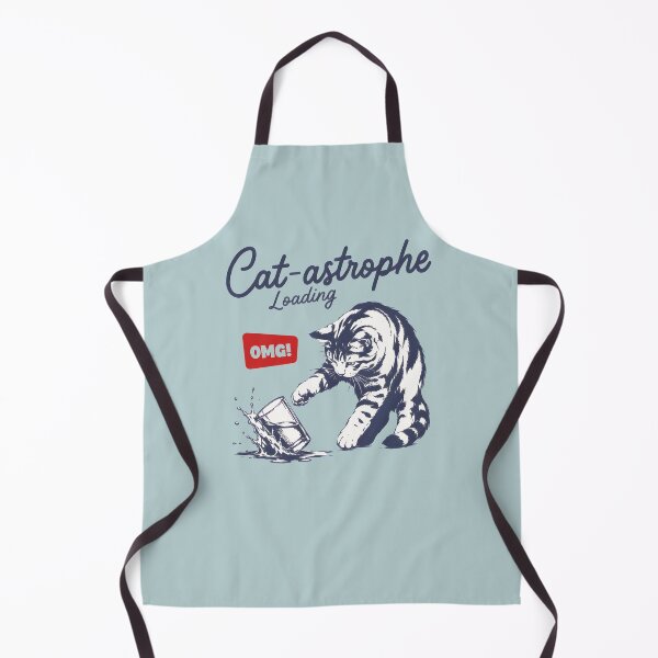Item preview, Catastrophe Loading Funny Naughty Cat  designed and sold by MadeBySidney.