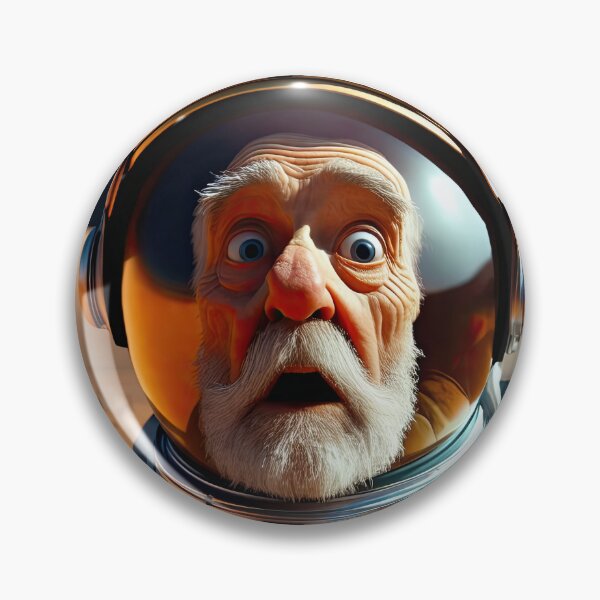 Item preview, Old Man in a space suit on Mars designed and sold by Colin Bentham.