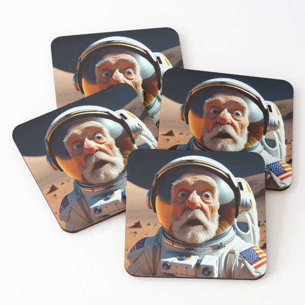 Item preview, Old Man in a space suit on Mars designed and sold by Colin Bentham.