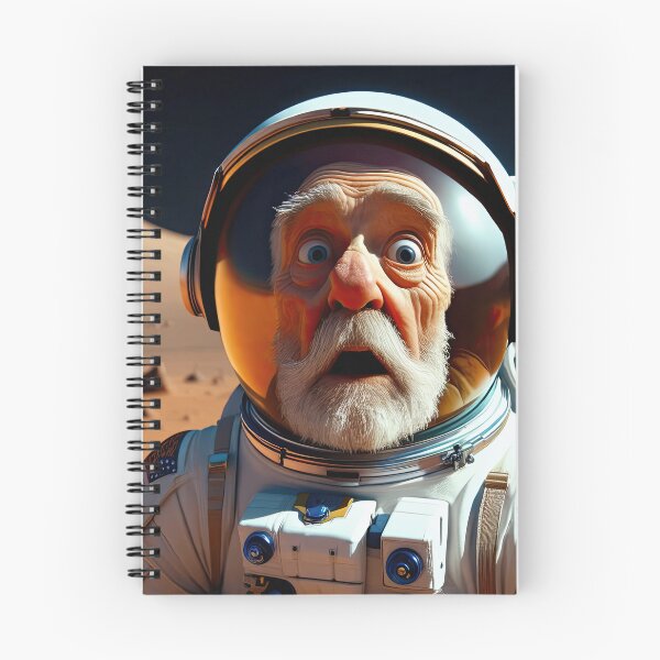 Item preview, Old Man in a space suit on Mars designed and sold by Colin Bentham.