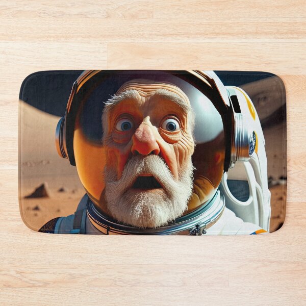 Item preview, Old Man in a space suit on Mars designed and sold by Colin Bentham.