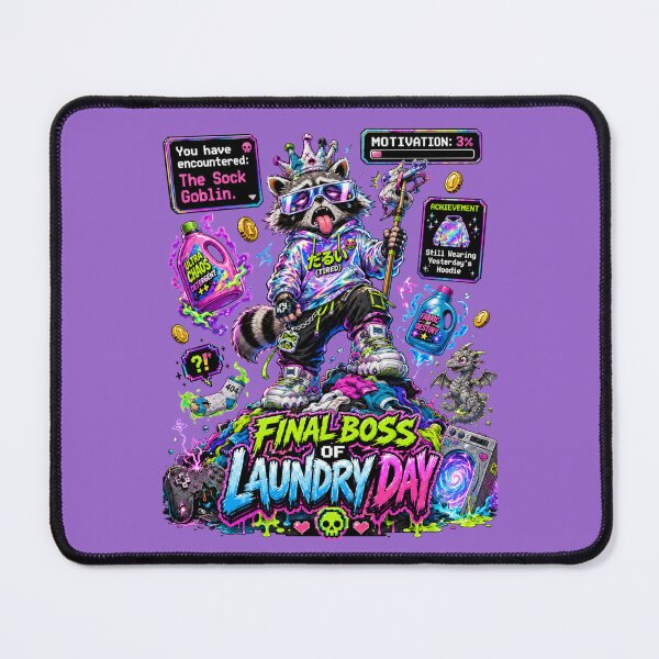 Item preview, Final Boss of Laundry Day designed and sold by AndreBarnard.