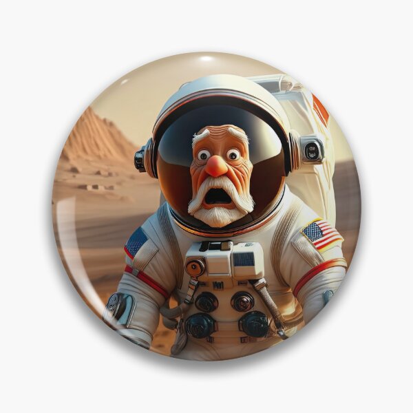 Item preview, Old Man in a space suit on Mars designed and sold by Colin Bentham.