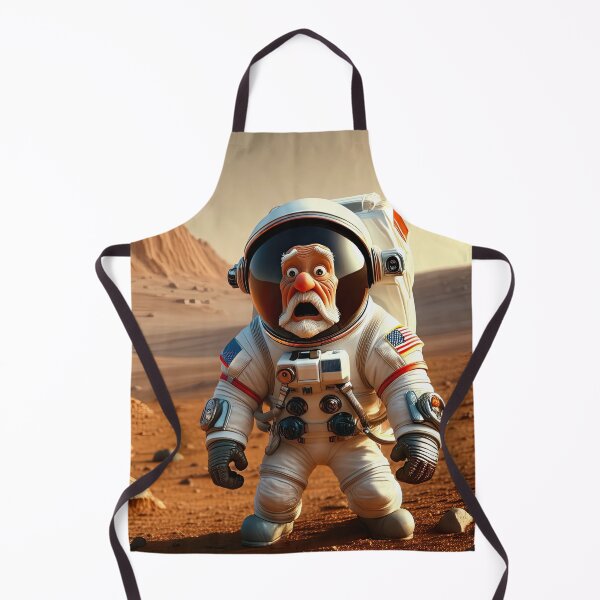 Item preview, Old Man in a space suit on Mars designed and sold by Colin Bentham.