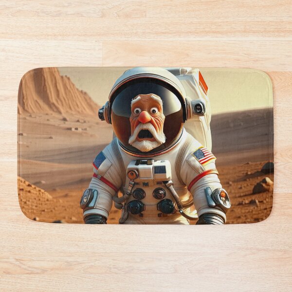 Item preview, Old Man in a space suit on Mars designed and sold by Colin Bentham.