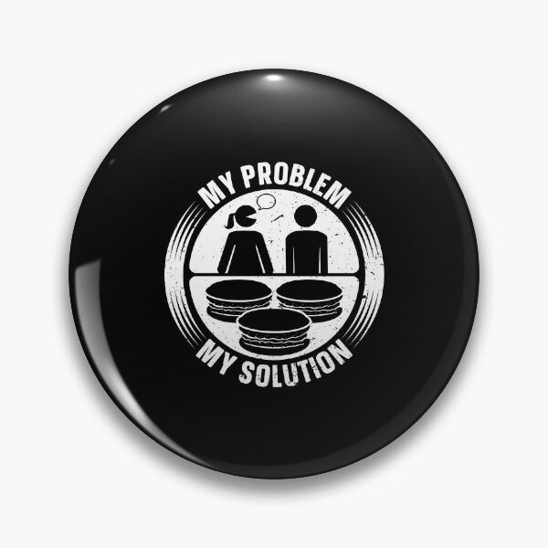 Item preview, Macaron Lover My Problem My Solution Pictogram Dad designed and sold by tshirtconcepts.