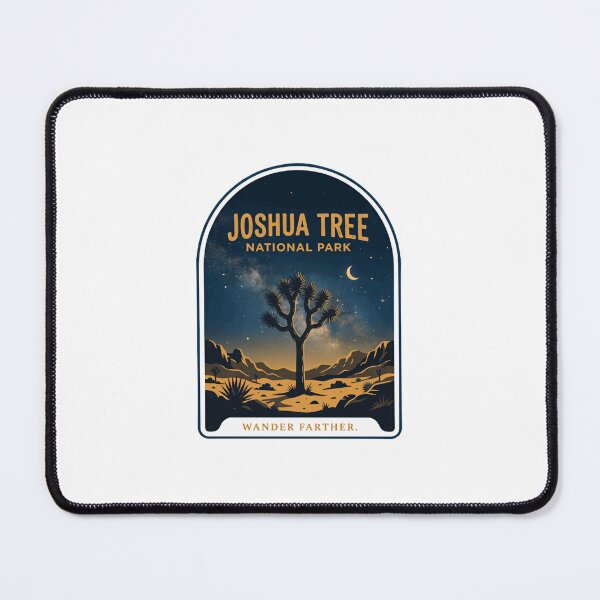 Item preview, Joshua Tree National Park Wander Farther Outdoor Explorer Travel designed and sold by Simsimah26Parks.