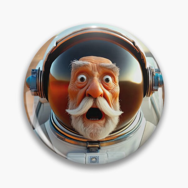 Item preview, Old Man in a space suit on Mars designed and sold by Colin Bentham.