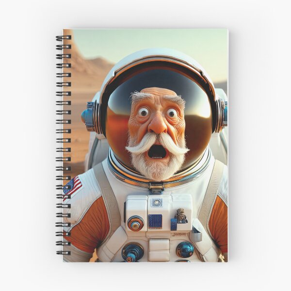 Item preview, Old Man in a space suit on Mars designed and sold by Colin Bentham.