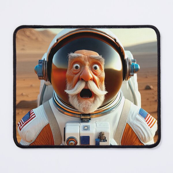 Item preview, Old Man in a space suit on Mars designed and sold by Colin Bentham.