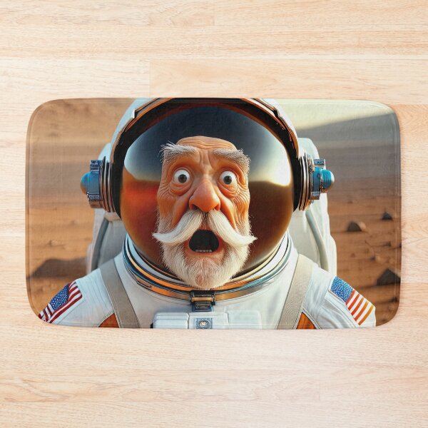 Item preview, Old Man in a space suit on Mars designed and sold by Colin Bentham.