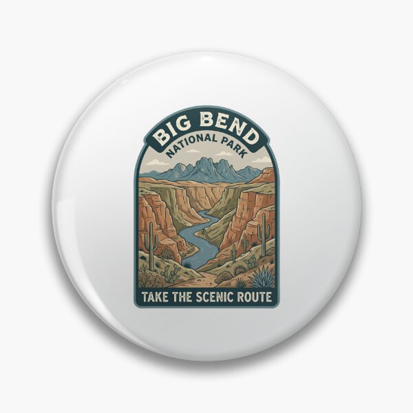 Item preview, Big Bend National Park Take The Scenic Route Travel Outdoors Hiker designed and sold by Simsimah26Parks.