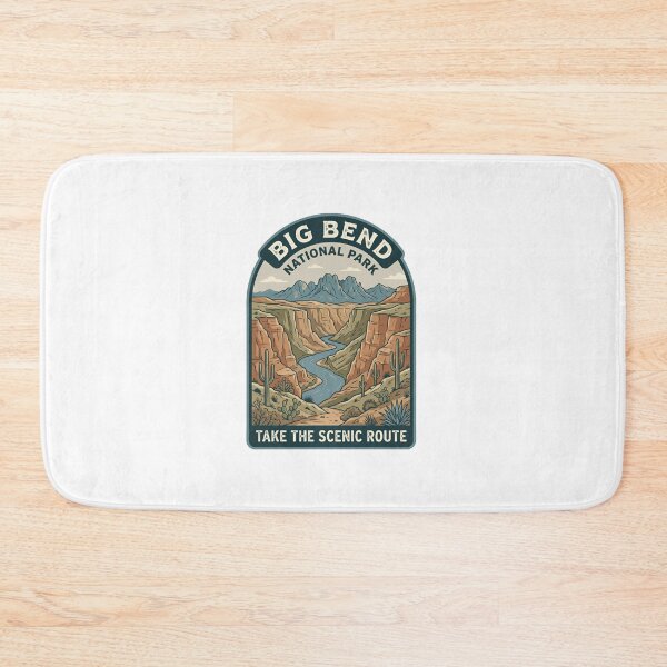 Item preview, Big Bend National Park Take The Scenic Route Travel Outdoors Hiker designed and sold by Simsimah26Parks.