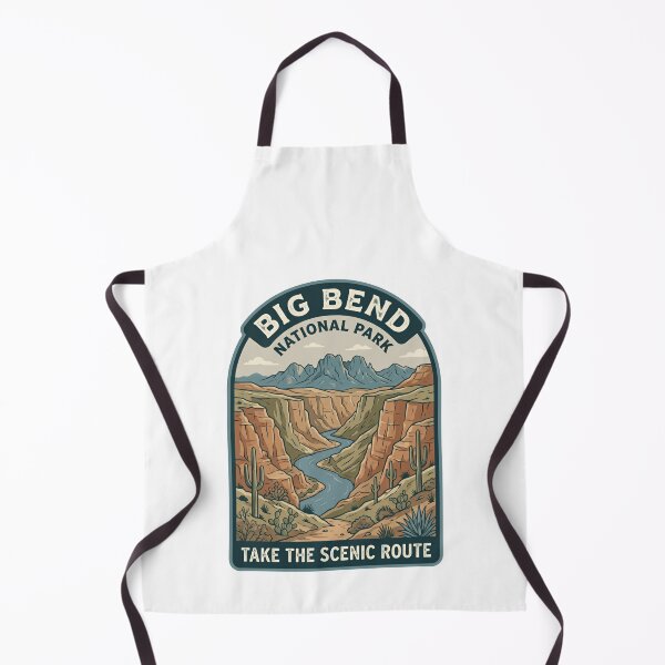Item preview, Big Bend National Park Take The Scenic Route Travel Outdoors Hiker designed and sold by Simsimah26Parks.