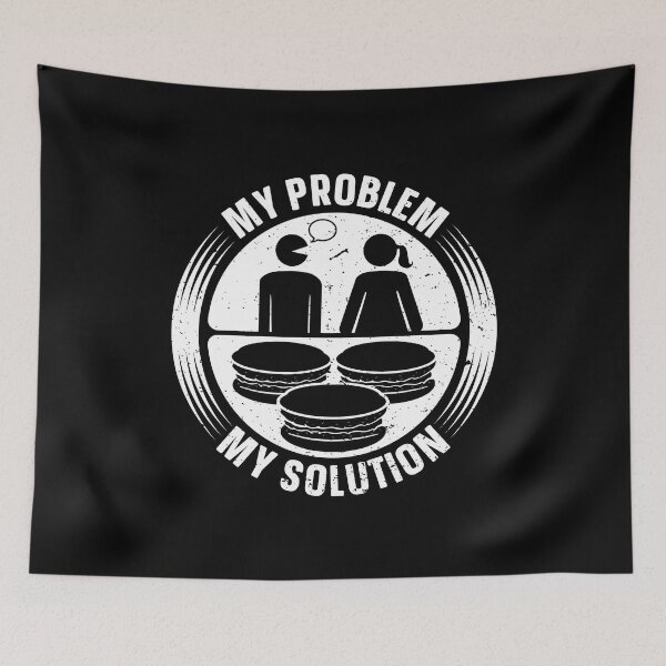 Item preview, Macaron Lover My Problem My Solution Pictogram Mom designed and sold by tshirtconcepts.