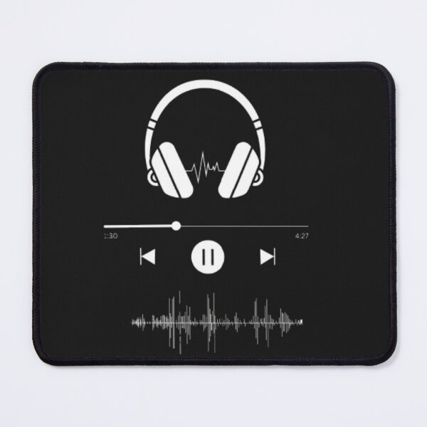 Item preview, Minimal Headphones Music Player Graphic T-Shirt Design designed and sold by aritu.