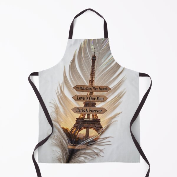 Item preview, Paris Love Feather Art | Romantic Eiffel Tower Inspirational Design designed and sold by GalleryPeak.