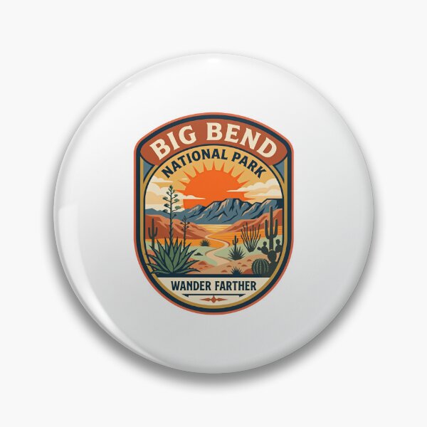 Item preview, Big Bend National Park Wander Farther National Parks Texas Travel Adventure designed and sold by Simsimah26Parks.