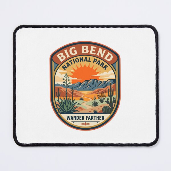 Item preview, Big Bend National Park Wander Farther National Parks Texas Travel Adventure designed and sold by Simsimah26Parks.