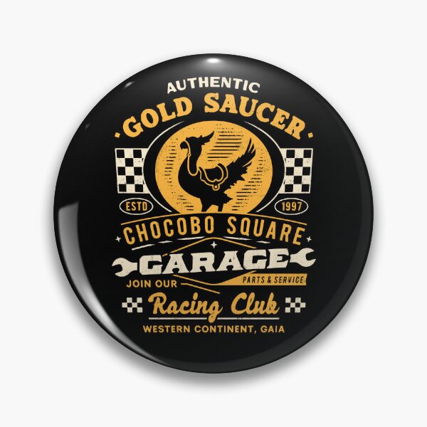 Item preview, Gold Saucer Garage Vintage designed and sold by Lagelantee.