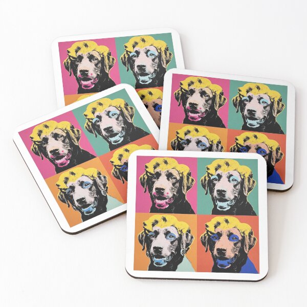 Item preview, Black Labrador Pop Art Andy Warhol Style designed and sold by Olympusika.