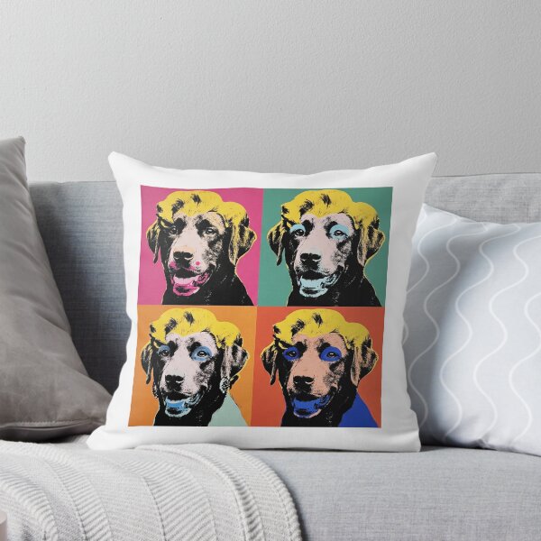 Item preview, Black Labrador Pop Art Andy Warhol Style designed and sold by Olympusika.