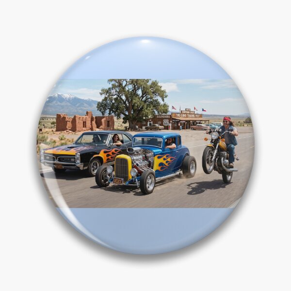 Item preview, Route 66 Flame Riders 1972 designed and sold by VERYOLDROAD BY AXTON BROWNING .