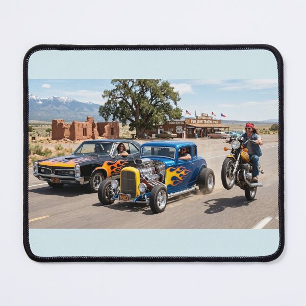 Item preview, Route 66 Flame Riders 1972 designed and sold by VERYOLDROAD BY AXTON BROWNING .