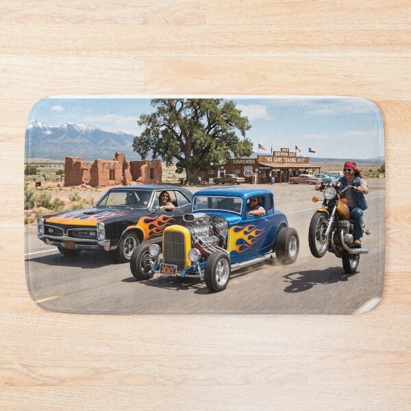 Item preview, Route 66 Flame Riders 1972 designed and sold by VERYOLDROAD BY AXTON BROWNING .