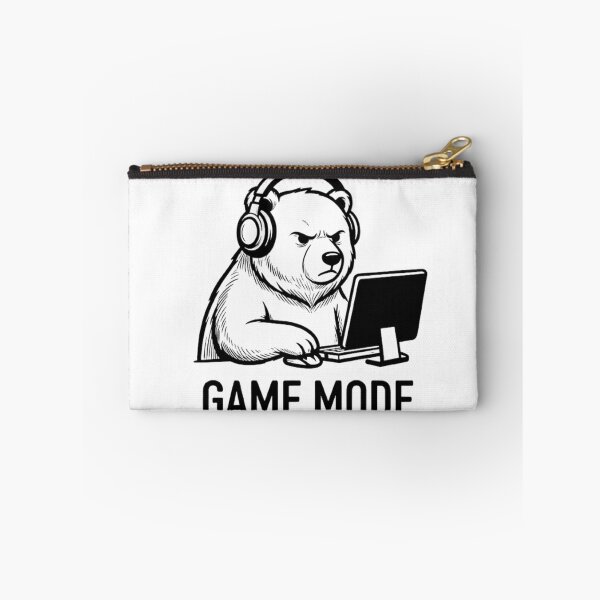 Item preview, Game Mode On Gamer Bear Graphic designed and sold by GiggleInkTees.