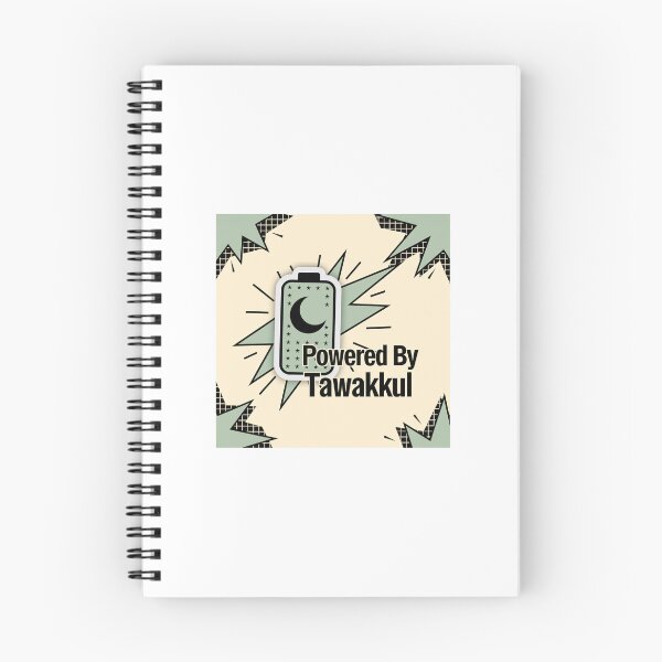 Item preview, Powered by Tawakkul Sticker | Islamic Faith Quote | Trust in Allah Muslim Motivation Design designed and sold by echoesoftawakkul.