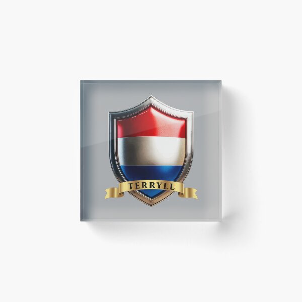 Item preview, Terryll Dutch Heritage Crest Shield designed and sold by Highlandkings.
